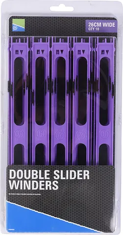 Preston Double Slider Winders Rig Accessory 26cm Wide Purple