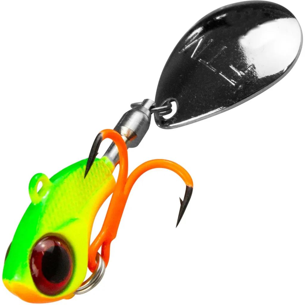 Seika Pro Musashi Big Eye Spin Tail 5g Burning Fish