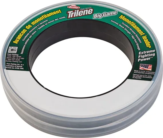 Berkley Trilene Big Game Mono Leaders 22.6kg 0.71mm 50m Clear