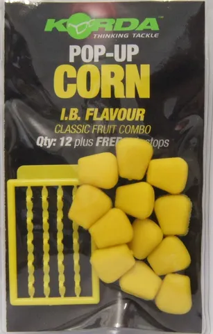 Korda Fake Pop-up Mais Gelb 12er-Pack