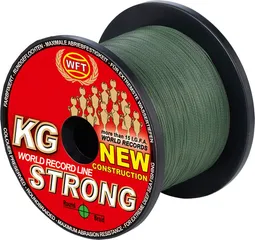 WFT KG STRONG Braided Line 0.25mm 39kg Green