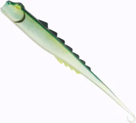 Hearty Rise Valley Hunter Pelagic Curly Gummiköder 22cm 46g Fresh Lemon