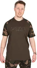 Fox Khaki Camo Outline T-Shirt S