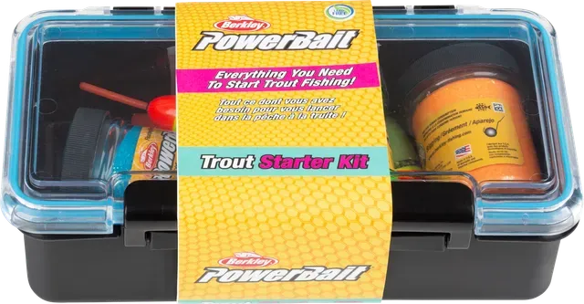 Berkley PowerBait Trout Starter Kit 10pcs 200g 21cm Dough Bait