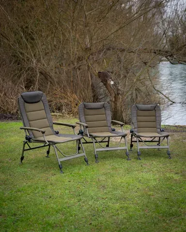 Fox Voyager Compact Recliner 57cm 65cm 5.5kg Polyester