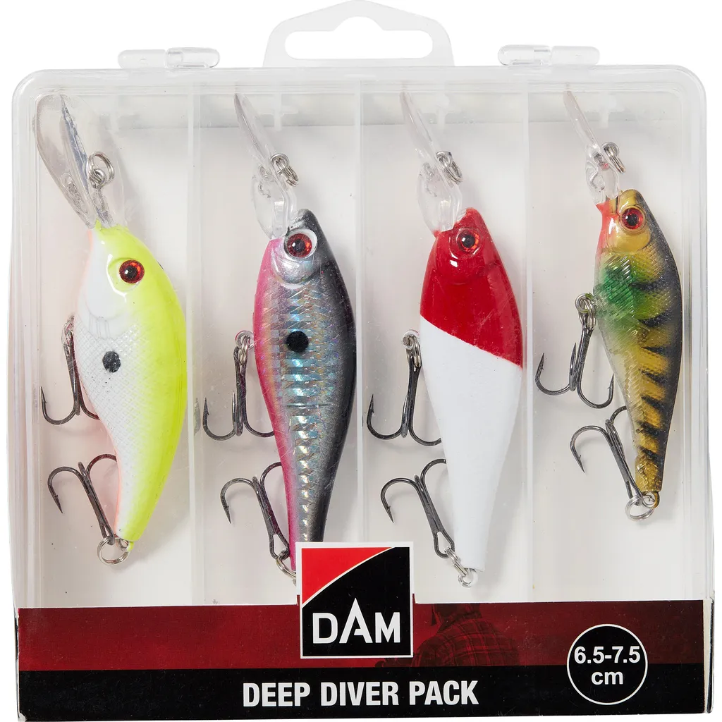DAM Deep Diver Pack Köderset 6.5-7.5cm 7.5-12.5g Assorted