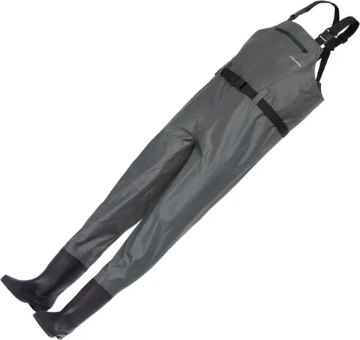 Abu Garcia Nylon Brust-Wathose Dunkelgrau 40/41