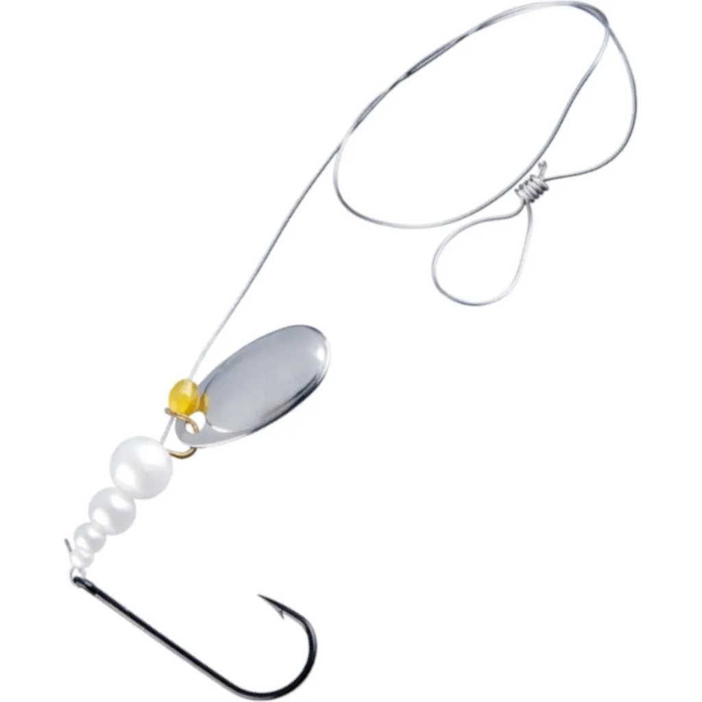Balzer Plattfischblinker-Vorfach #1 35cm Silber