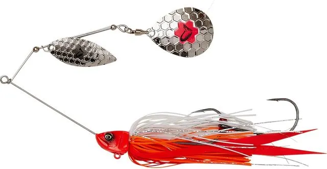 Savage Gear Da Bush Spinnerbaits 16cm 32g Red Head Silver