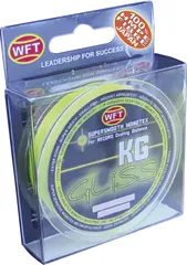 WFT Gliss KG Monotex Geflochtene Schnur 150m 0.1mm 4kg Yellow