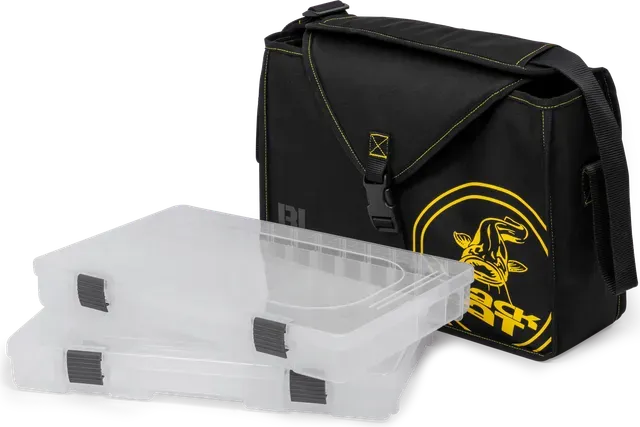 Black Cat BLCK Lure Carrier 38x26x13cm 2 Compartments Polyester