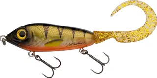 Abu Garcia Svartzonker McMy Tail Schwanzköder & Hybridköder 17cm 50g Yellowfin Perch
