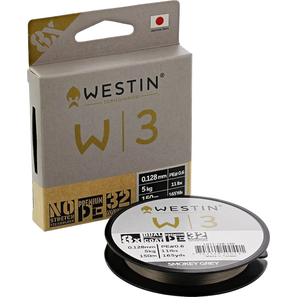 Westin W3 8-Braid 0.165mm 7.9kg