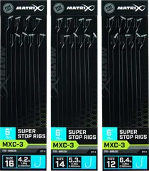 Matrix MXC-3 Super Stop Ready-made Rigs Size 14 15cm 2.4kg 8pcs