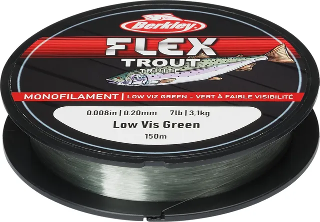 Berkley Flex Species Specific Trout Monofilament Line 0.2mm 3.1kg 150m