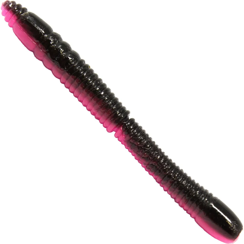FTM Omura Baits Wurmy Gummiköder 6,5cm 15,8g Schwarz Dunkelpink