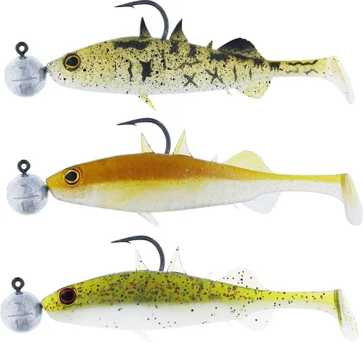 Westin Stanley The Stickleback Shadtail R 'N R 5.5cm 5g Clear Water Mix 10 #2/0