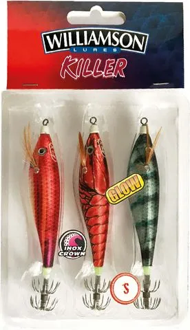 Williamson Killer Fish Kit 3 7.5cm 11g Natural Glow