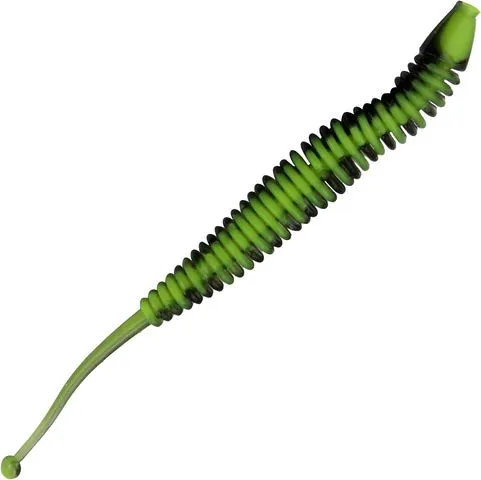 FTM Omura Baits Snake Softbait 8.4cm 1.4g Chartreuse-Schwarz