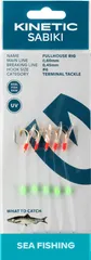 Kinetic Sabiki Fullhouse Ready-made Rigs #6 130cm 1pc
