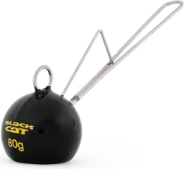 Black Cat Cat Ball Dead or Alive System 10cm 80g Black Stainless Steel
