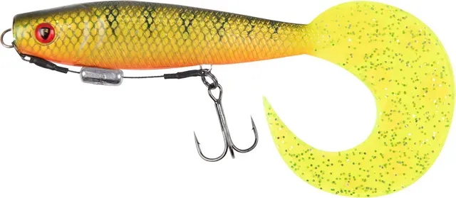 Fox Rage Pro Grub Loaded Natural Perch 35g 16cm Size 2 Trebles