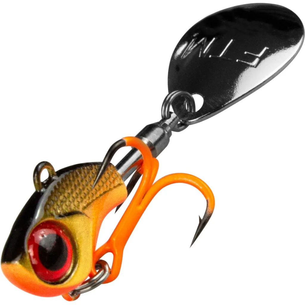 Seika Pro Musashi Big Eye Spin Tail 5g Bloody Roach
