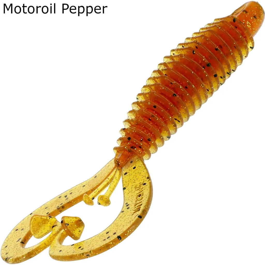 Westin RingCraw Curltail Gummiköder Motoroil Pepper 9cm 6g