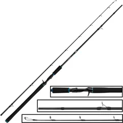 Salmo Trollmaster Schlepprute 2.4m 40–60g 2pc