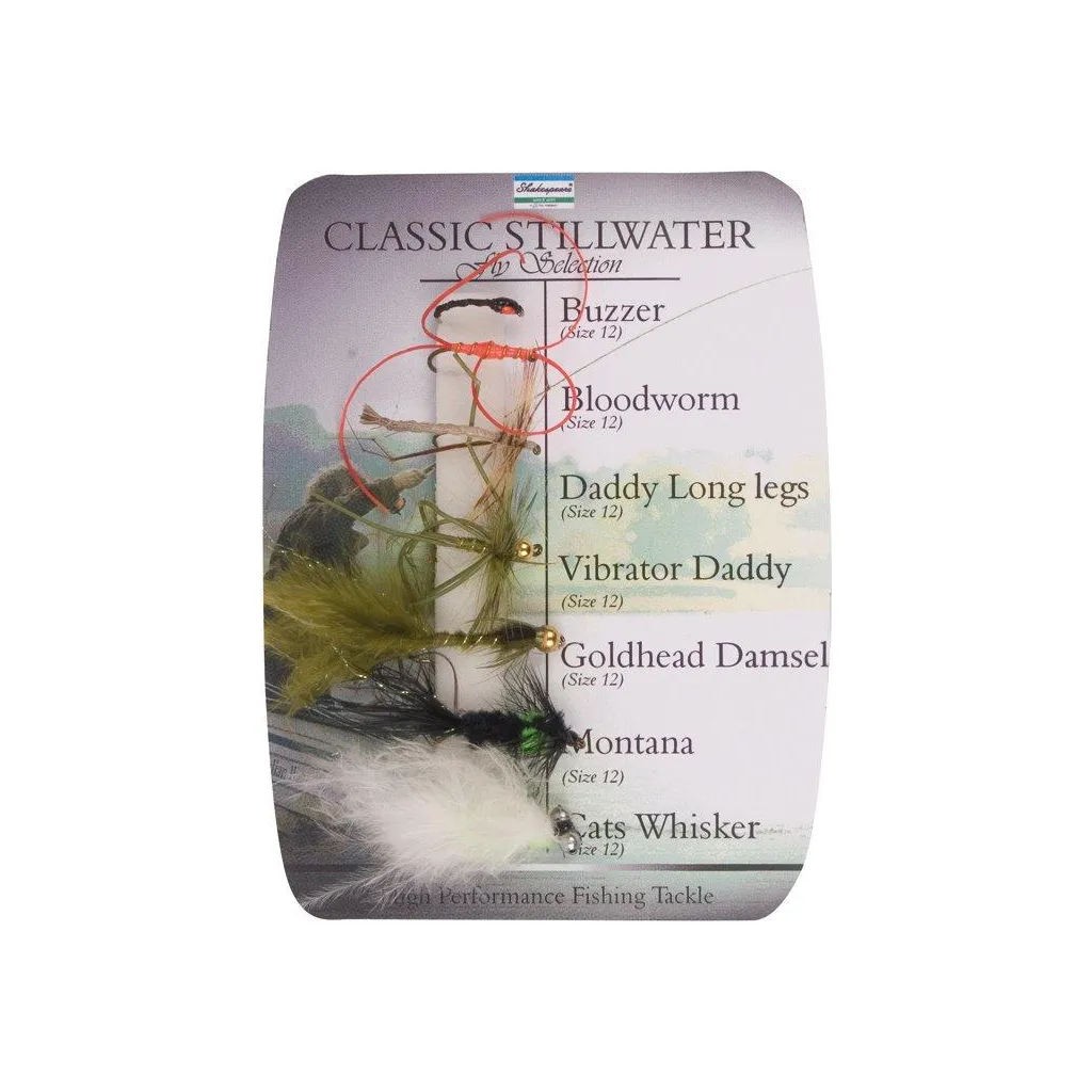 Shakespeare Sigma Fly Selection 3 Fliegen 7 Fliegen Assorted
