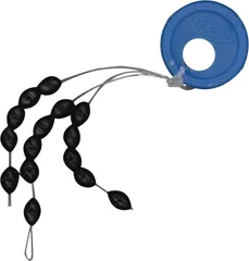 FTM Gummistopper - 15 Stopperperlen Rig-Zubehör Klein