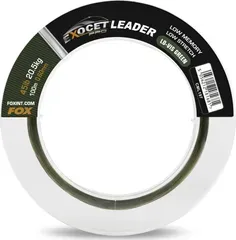 Fox Exocet Pro Low Vis Green Leader 0.60mm 20.5kg 100m