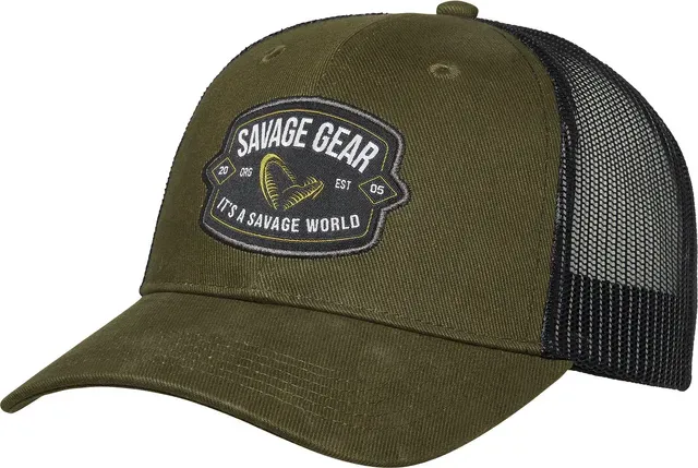 Savage Gear Badge Trucker Cap Green