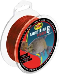 WFT TF8 Feeder Blood red Braided Line 0.12mm 8kg 200m