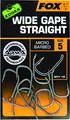 Fox Edges Armapoint Wide Gape Straight Hooks 4