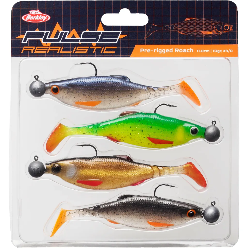 Berkley Pulse Realistic Roach Gummiköder 11cm 10g 4pc