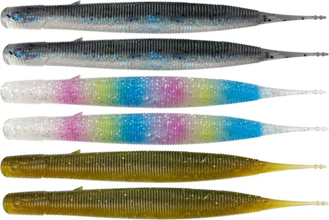 Savage Gear Gravity Stick Pintail Gummiköder 14cm 15g Ghost Mix
