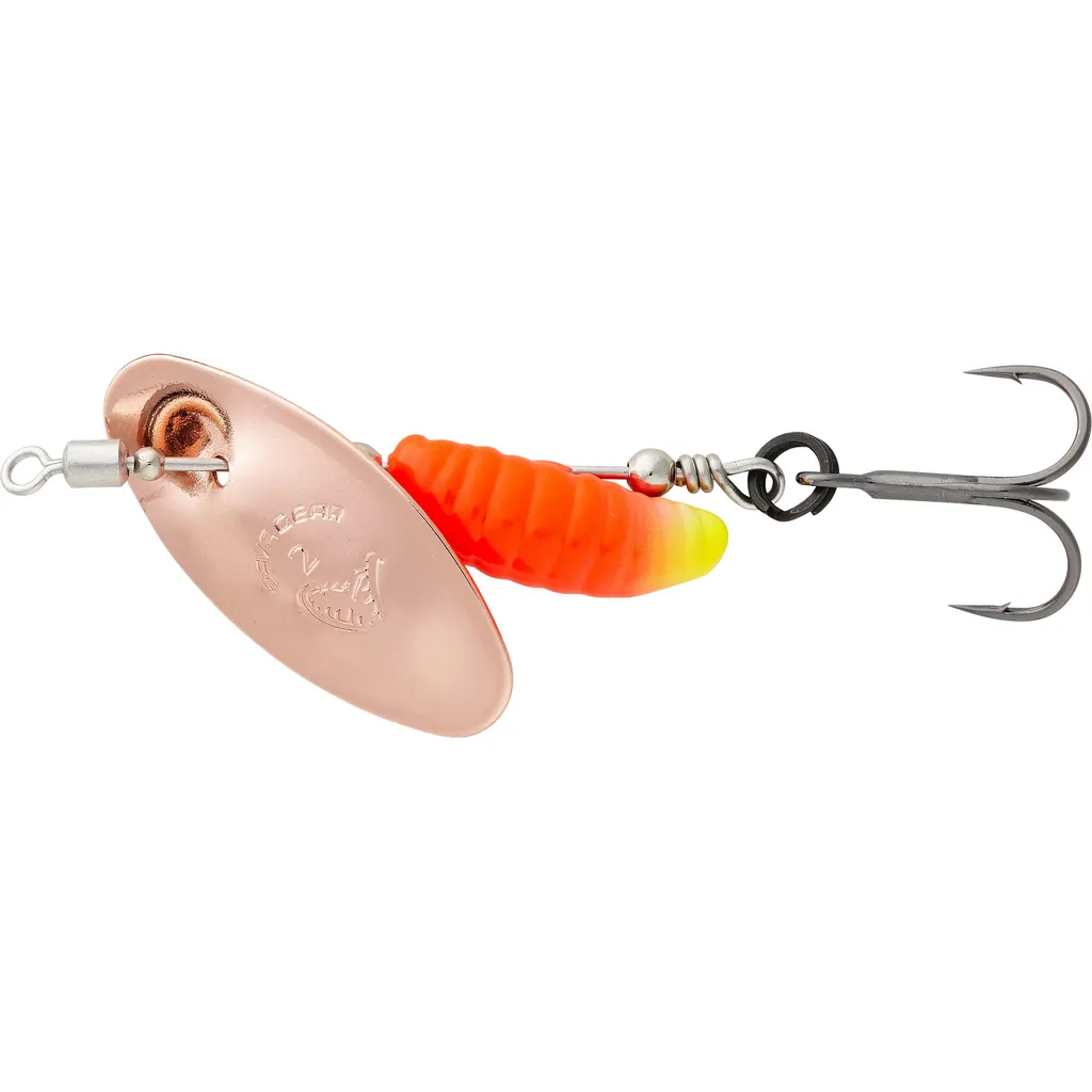 Savage Gear Grub Spinners Spinner 2 5.8g Copper Red Yellow