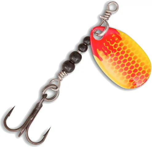 Quantum Magic Trout Bloody UL Spinner 1.75g 2.5cm Rot Gelb