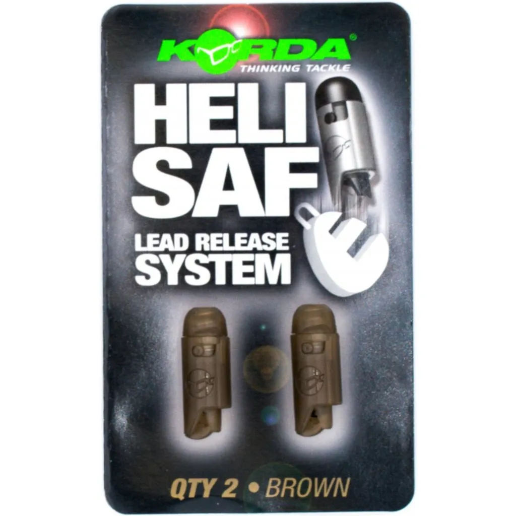 Korda Heli Safe Rig Zubehör Braun 2er