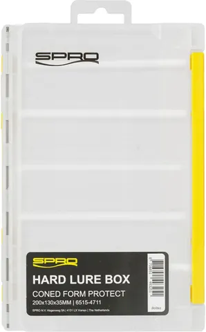 Spro Double Box Hard Lure Tackle Box 10 Compartments