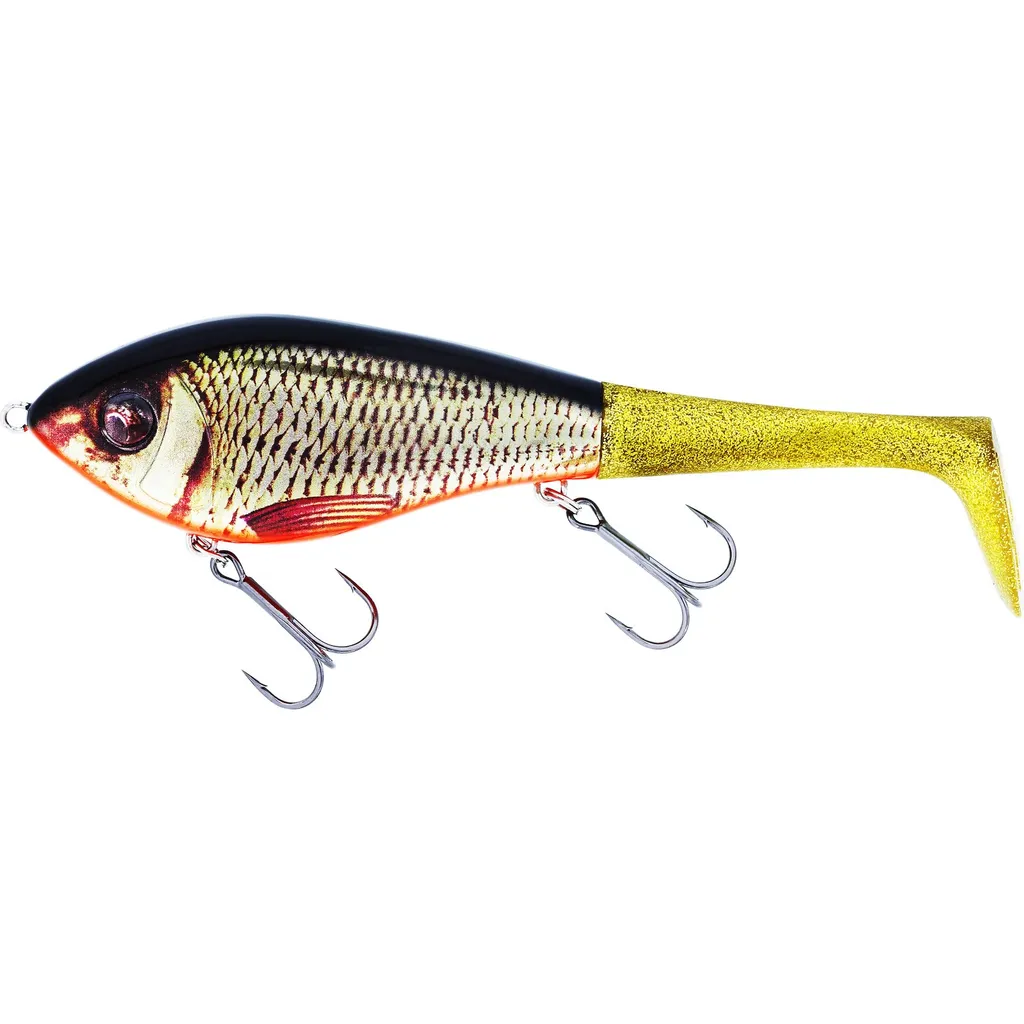 Westin Swim Tail Tail baits & hybrid baits 12cm 62g Suspending Real Rudd