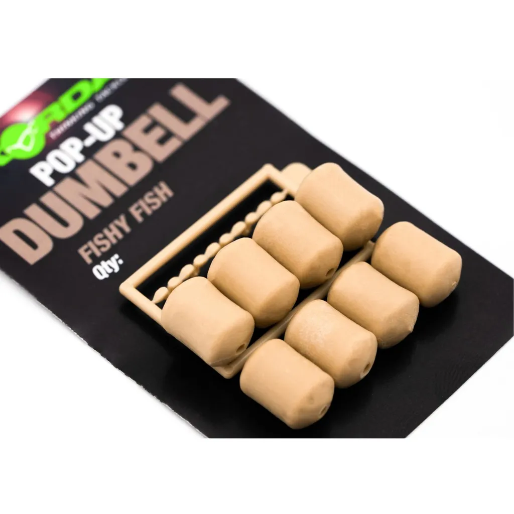 Korda Pop-up Dumbell Fishy Fish 12mm Beige