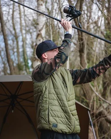 Fox Olive Quilted 100 Gilet M