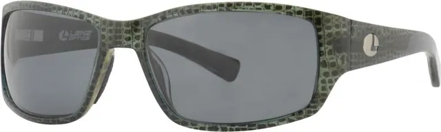 Lenz Optics Helmsdale Sunglass Green Pattern Grey