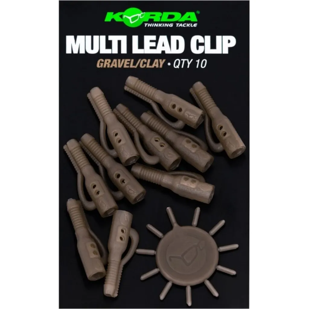 Korda Lead Clip Pin Montagezubehör Gravel/Clay