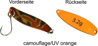 FTM Spoon Hammer 3.8cm 3.2g Camouflage/UV Orange