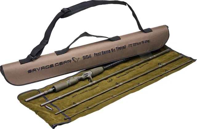 Savage Gear SG4 Fast Game BC Travel Casting Rod 2.21m 20–60g Fast