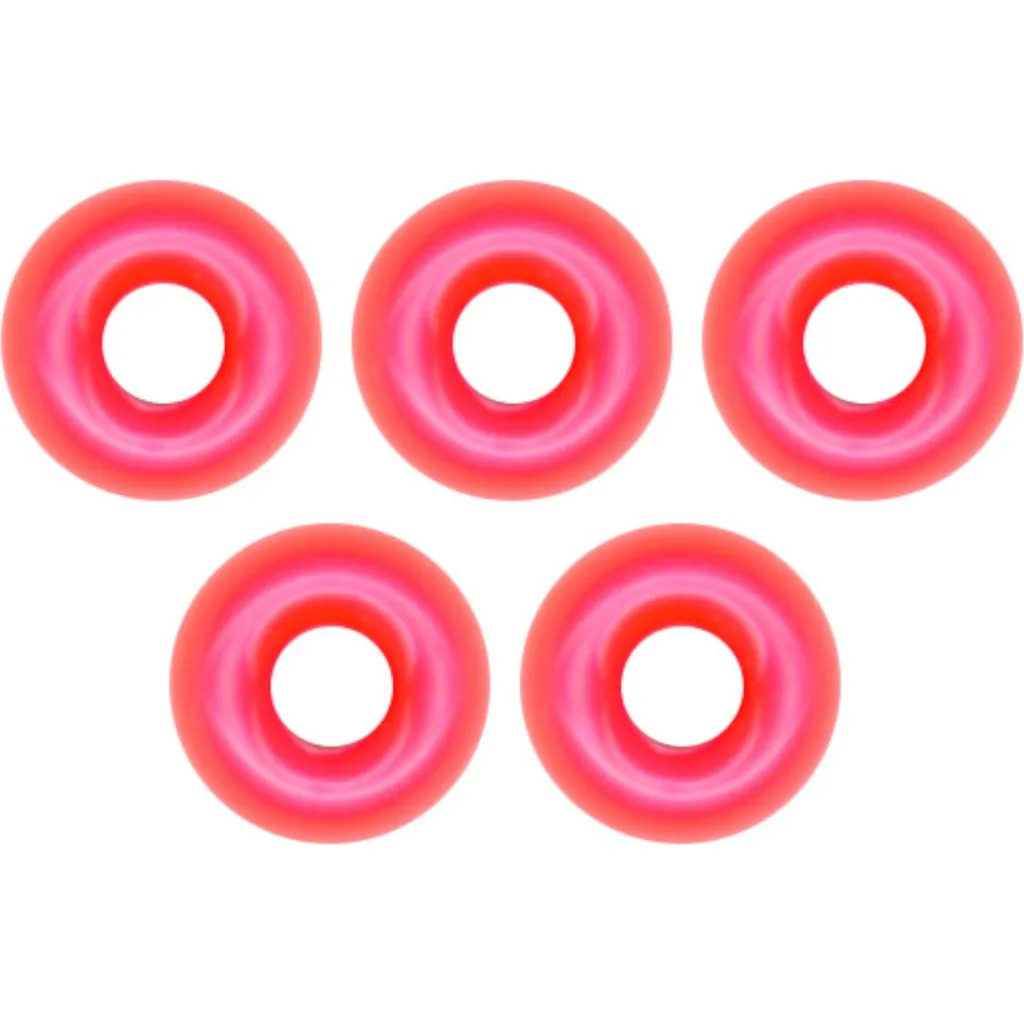 FTM Tungsten Perle Omura rundes Loch Senkgewicht 4.6mm Fluo Pink