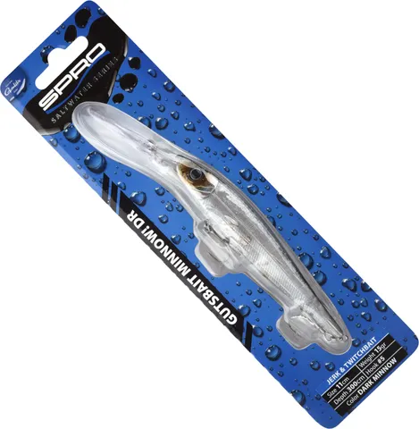 Spro Gutsbait Minnow Twitchbait 11cm 15g Dark Minnow